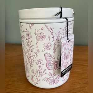 NEW Hydrapeak Food Jar 32oz Stainless Steel Insulated Butterflies Leak Proof